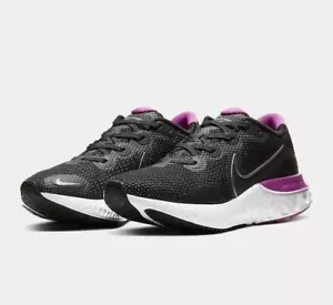 Nike Renew Run Nero Rosa Bianco CK6360-004 Taglia Donna 5.5, Youth 4 - Foto 1 di 8