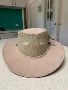Jacaru Leather Brimmed Hat, style ‘Shady Lady’, size large - Picture 1 of 5