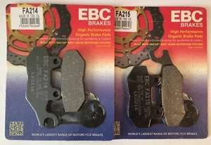 EBC Organic FRONT Disc Brake Pads Fits TRIUMPH TROPHY 900 / 1200 (1992 to 1993) - Picture 1 of 1