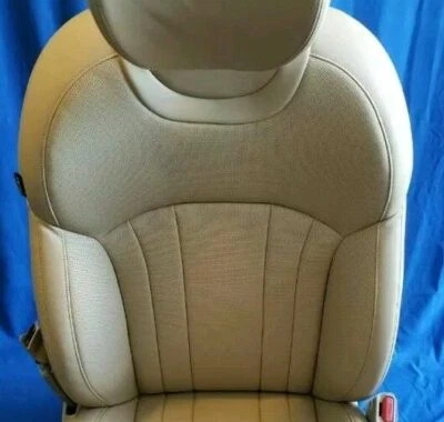 2017 2018 2019 GENESIS G80 PASSENGER SEAT BACK LEATHER COVER 88404-B1300- PPW TA - Image 1 of 2