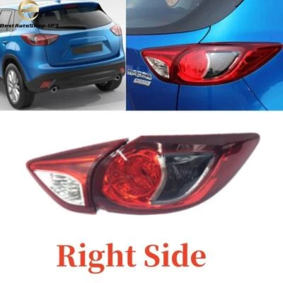 Left Driver Side Tail Light Outer Body Mounted Bulb Type For 2013-16 Mazda CX-5 - Image 1 of 4