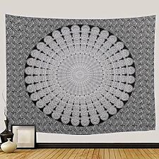 Mandala Tapestry Indian Wall Hanging Decor Tapestry Bohemian Psychedelic NEW