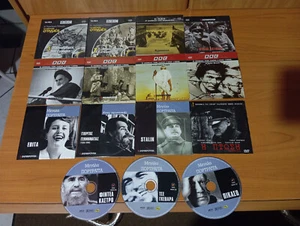 Lot Of 15 Vcds ΒΒC History Moments--Great Persons--War Leaders--Greek Language - Imagen 1 de 10