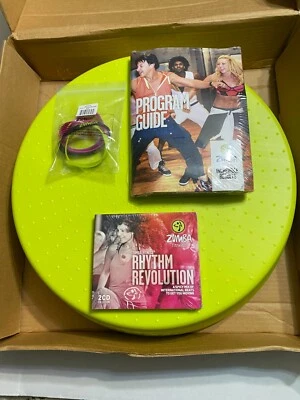 NEW ZUMBA FITNESS STEP RISER KIT with DVD's, Nutrition Book, Music CD's - Image 1 of 4