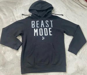 Beast Mode Marshawn Lynch Hoodie Men Small Black, Raiders, Seahawks - Picture 1 of 5