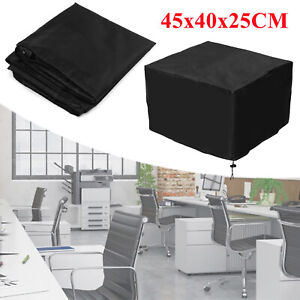 Printer Dust Cover Case Protector Black Polyester Anti-static Waterproof Cover