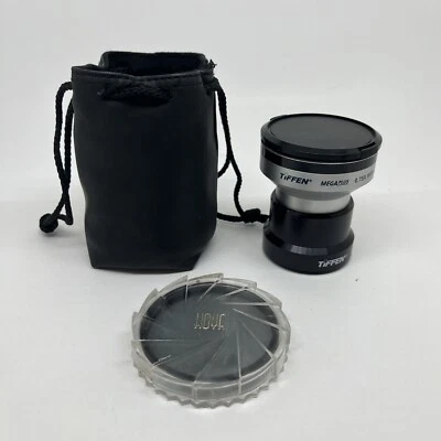Vintage Tiffen MEGA Plus 0.75X Wide Angle Converter Lens 43mm With Extras - Image 1 of 4