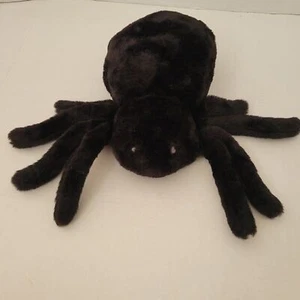 Target Hyde & Eek Black Spider Toss Throw Pillow 2024 Halloween Stuffed Plush - Picture 1 of 6