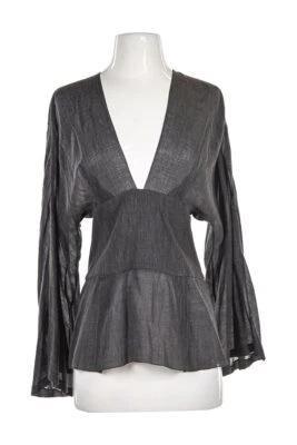 Blusas para mujer Stella McCartney 38 gris algodón Foto 1 de 2