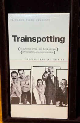 SEALED! Trainspotting (VHS,FYC Special Academy Edition Screener) New Factory NIP - Image 1 of 4