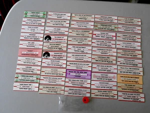 JUKEBOX TITLE STRIPS~NEAR MINT~VARIOUS ARTIST~# 6 ~COLLECTABLES - Picture 1 of 1