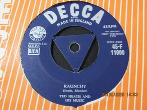 TED HEATH-RAUNCHY-DECCA TRI GOOD VERSION - Imagen 1 de 2