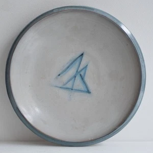 Hamelner Töpferei Keramik Teller Hildegard Delius Bauhaus Design handbemalt Orig - Picture 1 of 11