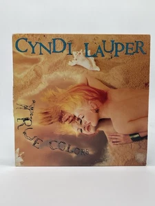 CYNDI LAUPER TRUE COLORS 12" LP VG VINYL RECORD CBS 1986 - Picture 1 of 5