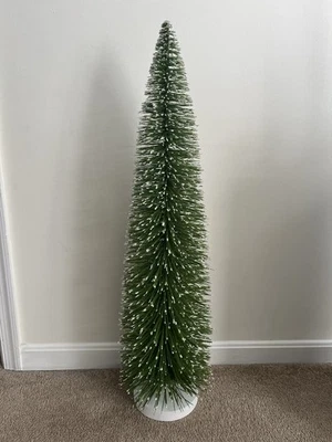 全新带盒 Target 2024 36 英寸圣诞瓶刷树雕塑绿色 - Wondershop — 第 1/4 张图片