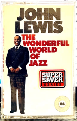 SEALED Jim Hall w/ John Lewis CASSETTE - Wonderful World of Jazz - Atlantic,1988 Foto 1 de 2