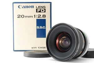 【Rare O Mark TOP MINT in BOX】 Canon FD 20mm F2.8 S.S.C. SSC Lens from JAPAN... - Picture 1 of 19