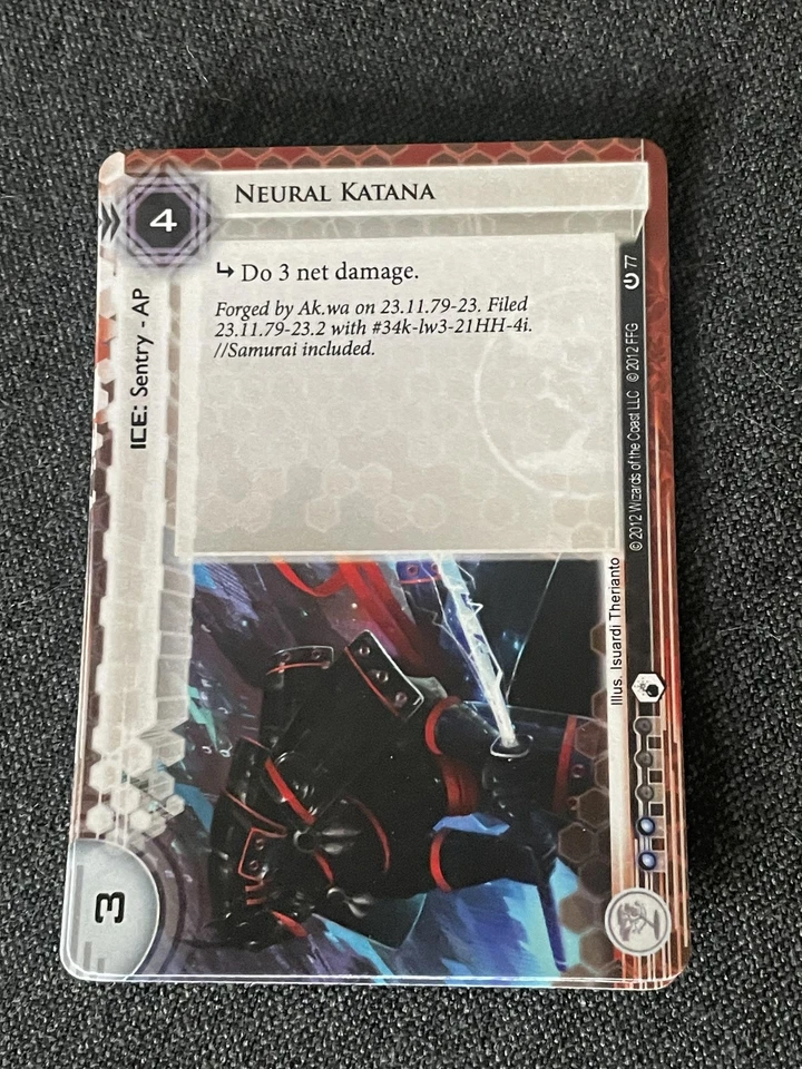 Neural Katana Core Set Android Netrunner #77 Core Set - Image 1 of 1