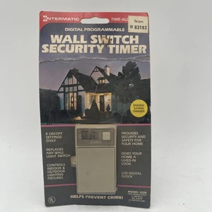 Vintage NOS Digital Programmed Intermatic Wall Switch Security Timer Model SS5B - Picture 1 of 6