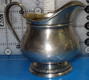 vintage Prelude Int Sterling silver 925 C147 creamer footed pedestal floral - Picture 1 of 7