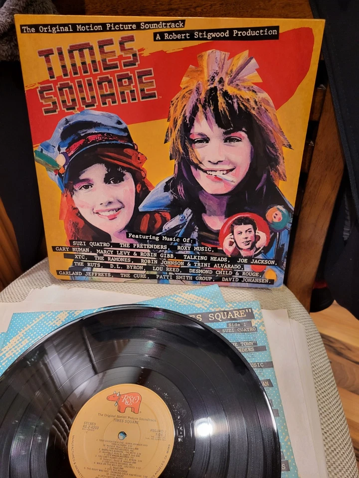 Times Square Soundtrack 2xLP RSO RS-2-4203 NM Vinyl EX Cover + Inner Sleeves - Image 1 of 4