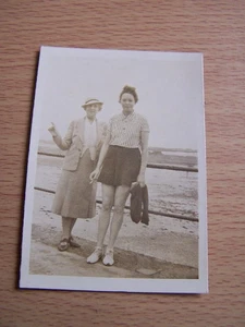 Camiseta deportiva vintage de mujer y niña con foto Chings de vacaciones - Imagen 1 de 2