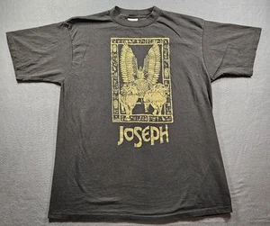 VINTAGE 90s Tultex Tag Black Graphic T-Shirt Religious Size XL FAST SHIPPING  - Picture 1 of 8