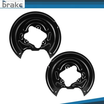 Rear RH & LH Brake Backing Plate Shields For 2013-2019 Ford Explorer Flex Taurus - Image 1 of 4