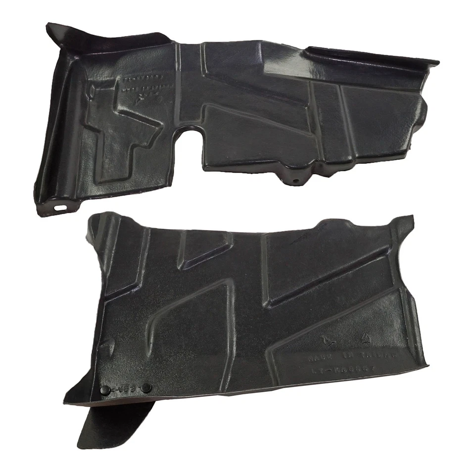Juego de 2 protectores contra salpicaduras de motor para Kia Spectra5 2005-2009 delantero izquierdo y derecho Foto 1 de 4
