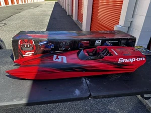 SNAP-ON TOOLS LIMITED EDITION TRAXXAS RC M41 Widebody BOAT 4A - Picture 1 of 13