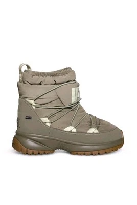 BOTAS MUJER UGG YOSE PUFFER OLIVA QUEMADO MEDIO TEXTIL IMPERMEABLES TALLA US 6.5 NUEVAS Foto 1 de 4