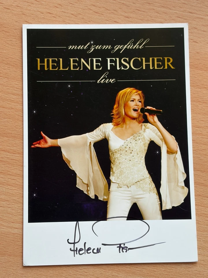 Helene Fischer - Autogrammkarte original signiert - #51067 - Bild 1 von 1