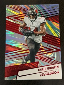 2025 Panini Revolution Chris Godwin Swirl Parallel - Buccaneers - Picture 1 of 2