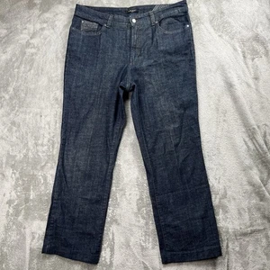 Jeans donna Nine West taglia 14 grezzo lavaggio a sacco 36x28 elasticizzato - Foto 1 di 12