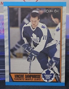 89-90 O-Pee-Chee Vincent Damphousse 🚨🚨🚨 Toronto Maple Leafs  - Picture 1 of 2