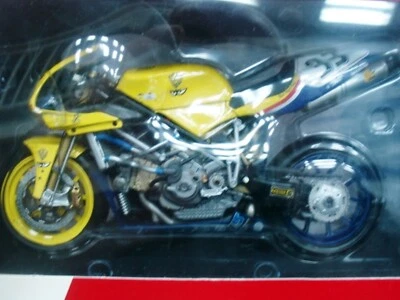 WOW EXTREMELY RARE Ducati 998RS #33 Borja Silverstone WSB 2003 1:12 Minichamps - Image 1 of 2
