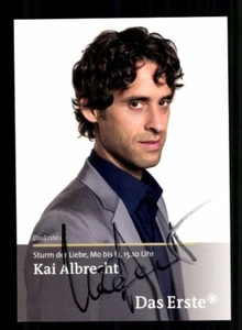 Kai Albrecht Sturm der Liebe Autogrammkarte Original Signiert # BC 213778 - Bild 1 von 2