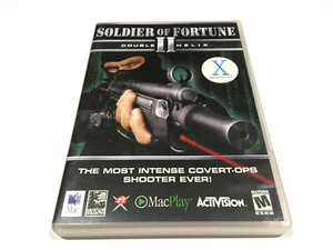 ❤️ Soldier of Fortune II Double Helix (Apple, 2002) Case, Case Art, Disc 2 Only - Picture 1 of 3