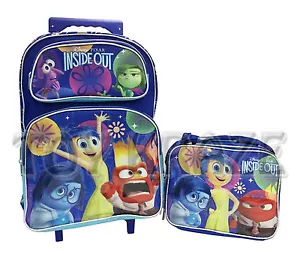 INSIDE OUT ROLLRUCKSACK & LUNCHBOX SET! BLUE ROLLER SCHOOL 16" NEU MIT ETIKETT (2 STCK.) - Bild 1 von 5