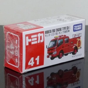 UK Stock - Tomica 41 Morita Fire Engine Type CD-I red BOXED SEALED - Picture 1 of 1