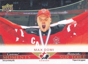 21/22 TIM HORTONS TEAM CANADA..MAX DOMI..MOMENTOS DE LONA..CM-9..ENVÍO COMBINADO - Imagen 1 de 1