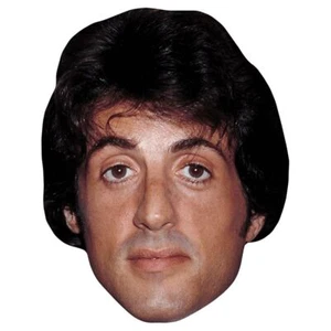 Sylvester Stallone (Young) Celebrity Mask, Flat Card Face - Picture 1 of 3