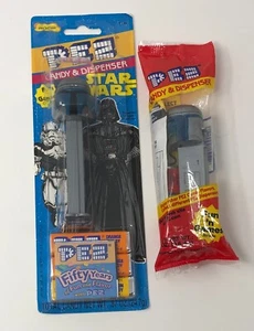 Star Wars PEZ (Boba Fett Pair) Blue Card+ Red Bag 1997 - Picture 1 of 2