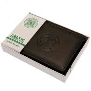 Celtic F.C. Cartera de dinero oficial con escudo grabado en imitación de cuero - Imagen 1 de 4