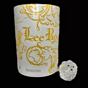 Swarovski Crystal Lovlots 9100 000 070 Lee Roy Lion 887731 Box Vintage - Picture 1 of 9