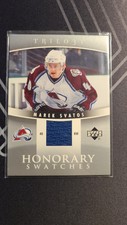 2006-07 Upper Deck Trilogy - Honorary Swatches #HS-MS Marek Svatos MEM Avalanche