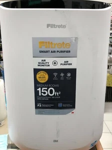 Filtrete - 150 Sq. Ft. Smart Air Purifier for Medium Rooms - White Open Box - Picture 1 of 4