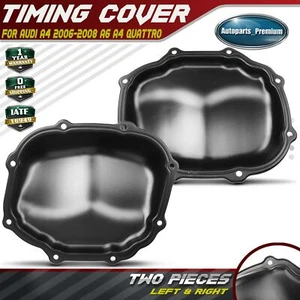 2x Left & Right Engine Timing Chain Cover for Audi A4 A6 Quattro 2005-2009 3.2L - Picture 1 of 8