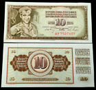 Yugoslavia 10 Dinara 1968 Banknote World Paper Money Unc Currency Bill