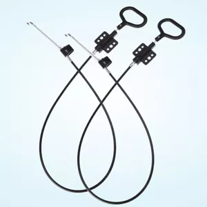 2 Pcs Recliner Brake Cord Cable Replacement Release Handle Design - Picture 1 of 12